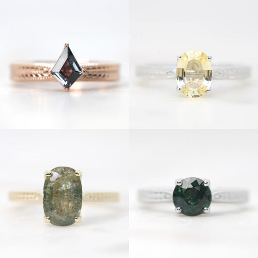 Edith Setting - Midwinter Co. Alternative Bridal Rings and Modern Fine Jewelry