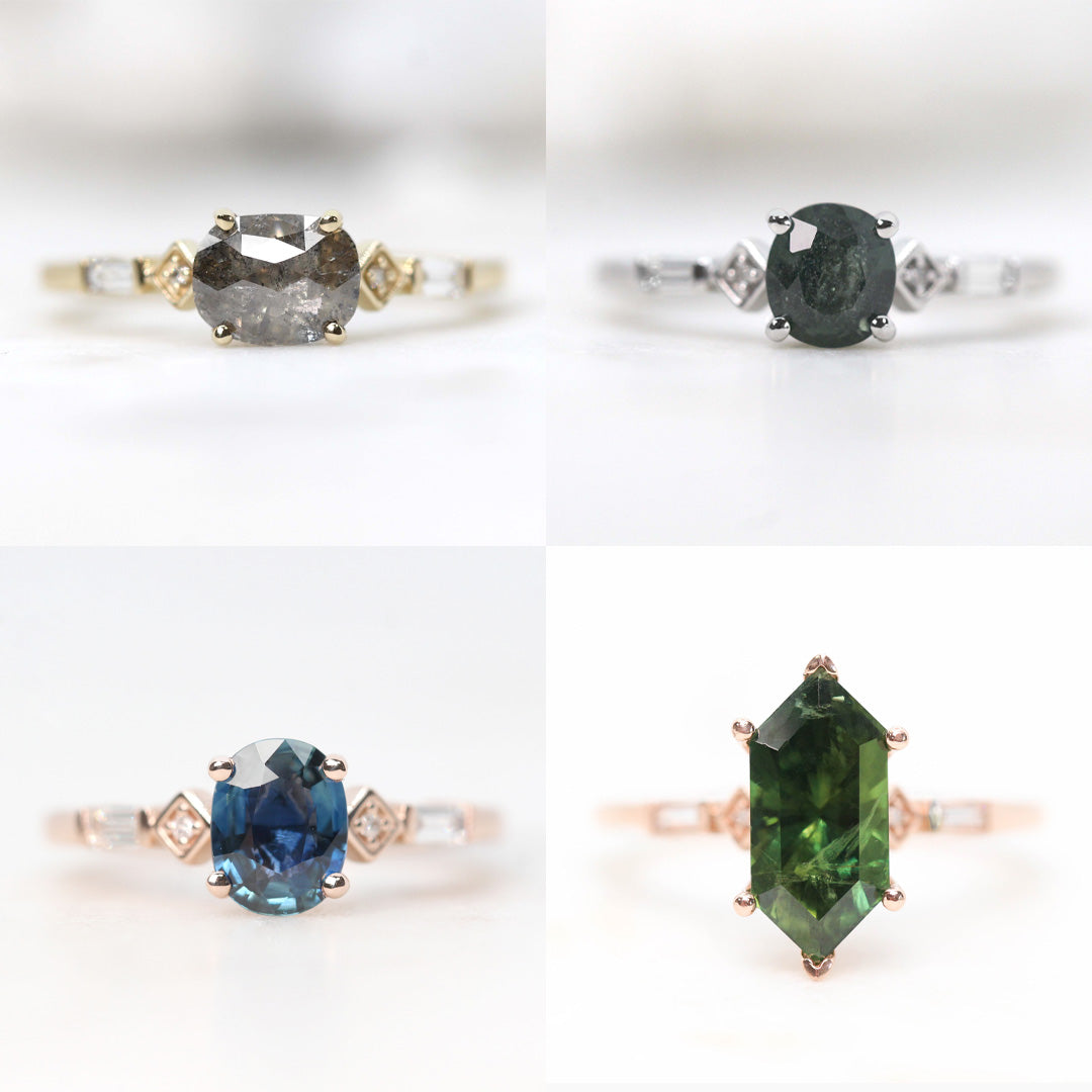 Esther Setting - Midwinter Co. Alternative Bridal Rings and Modern Fine Jewelry