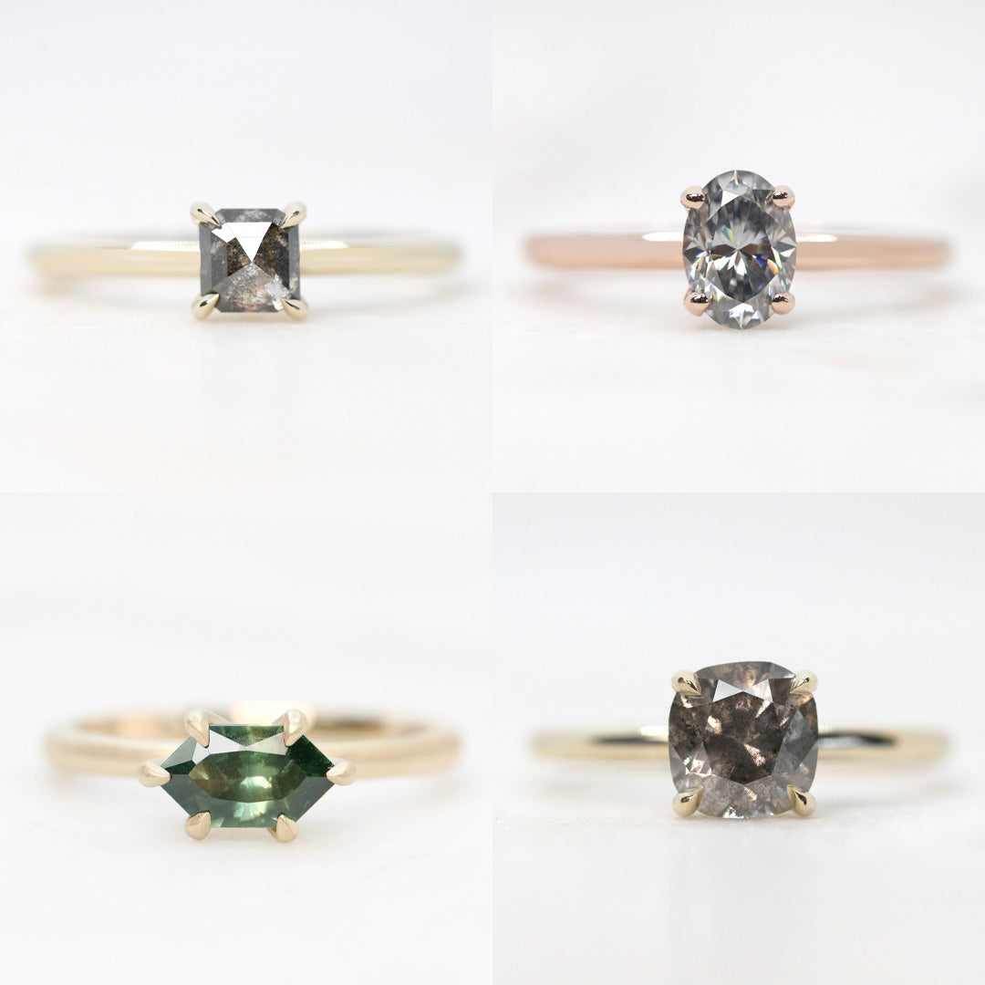 Emma Setting - Midwinter Co. Alternative Bridal Rings and Modern Fine Jewelry