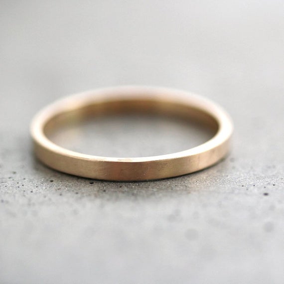 Custom Classic Wedding Band - Made to Order - Midwinter Co. Alternative Bridal Rings and Modern Fine Jewelry