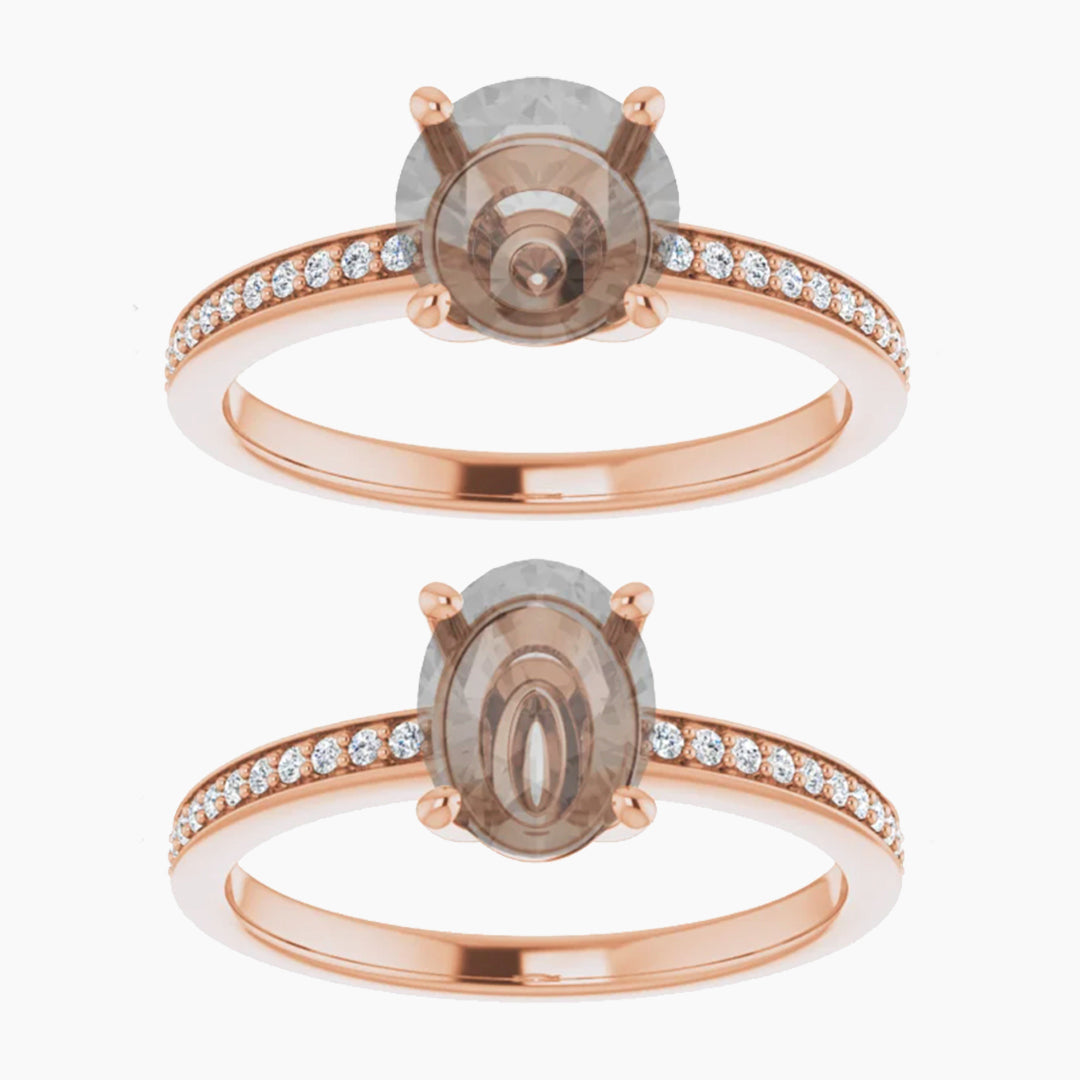 Imani Setting - Midwinter Co. Alternative Bridal Rings and Modern Fine Jewelry
