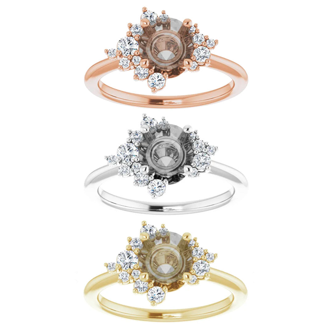 Orion setting - Midwinter Co. Alternative Bridal Rings and Modern Fine Jewelry