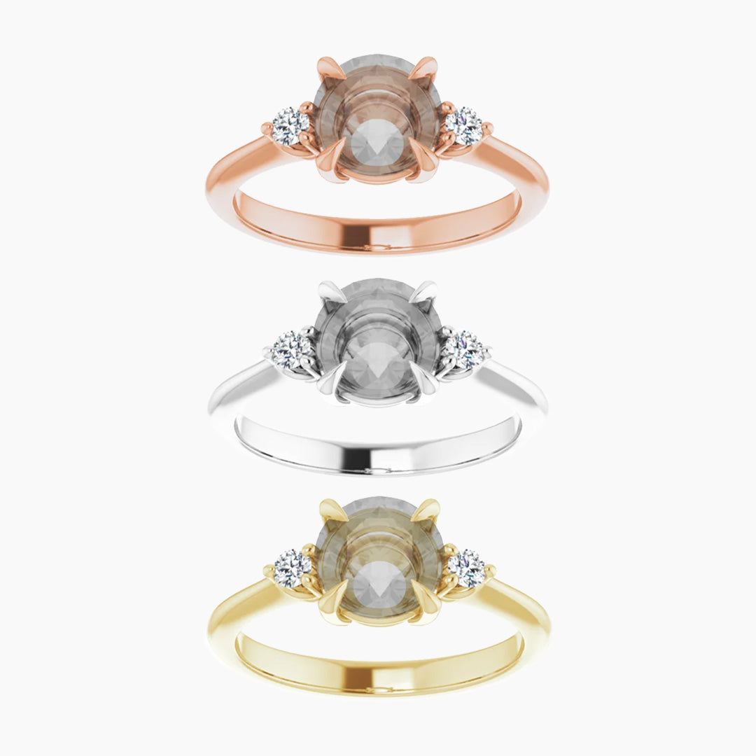 Drea Setting - Midwinter Co. Alternative Bridal Rings and Modern Fine Jewelry