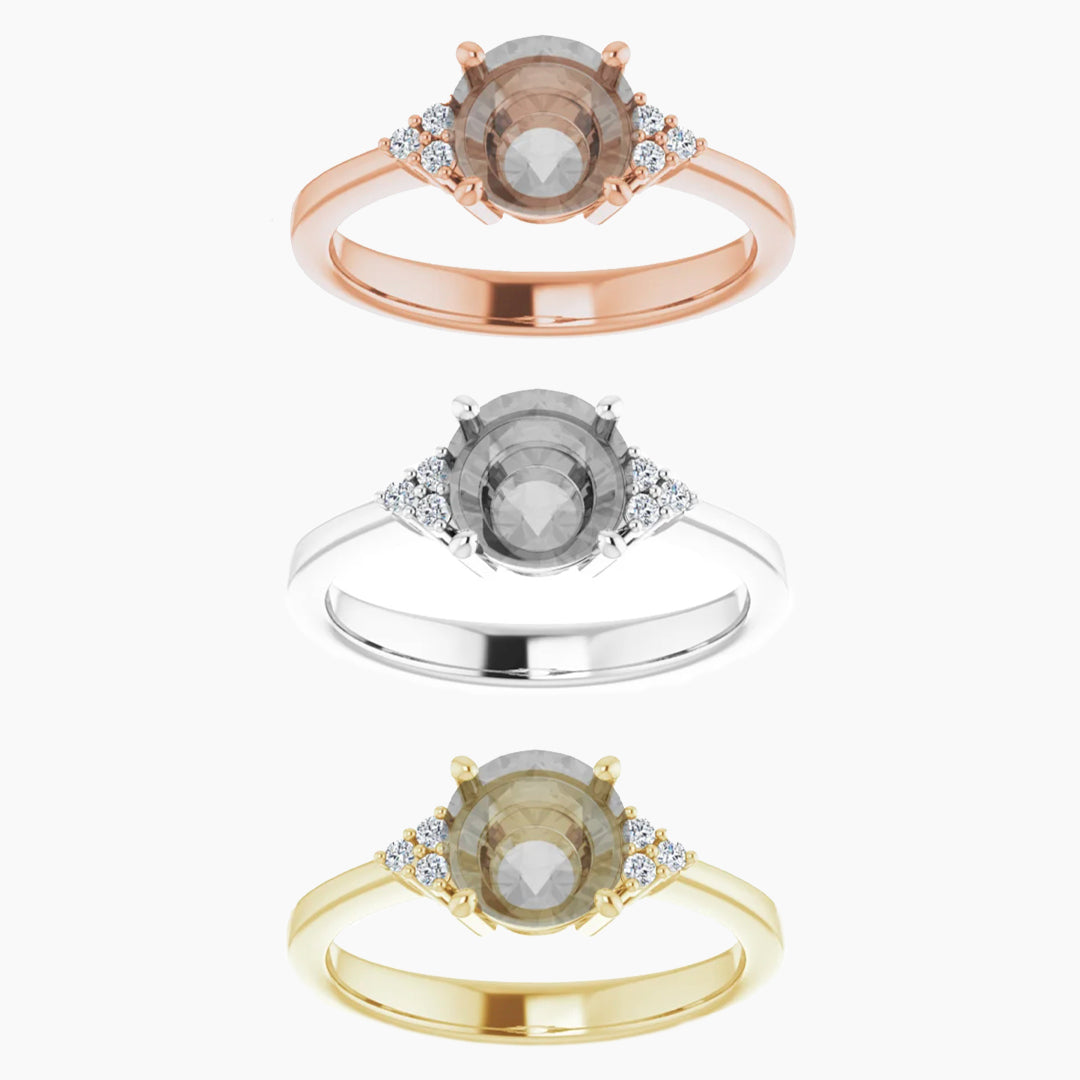Imogene Setting - Midwinter Co. Alternative Bridal Rings and Modern Fine Jewelry