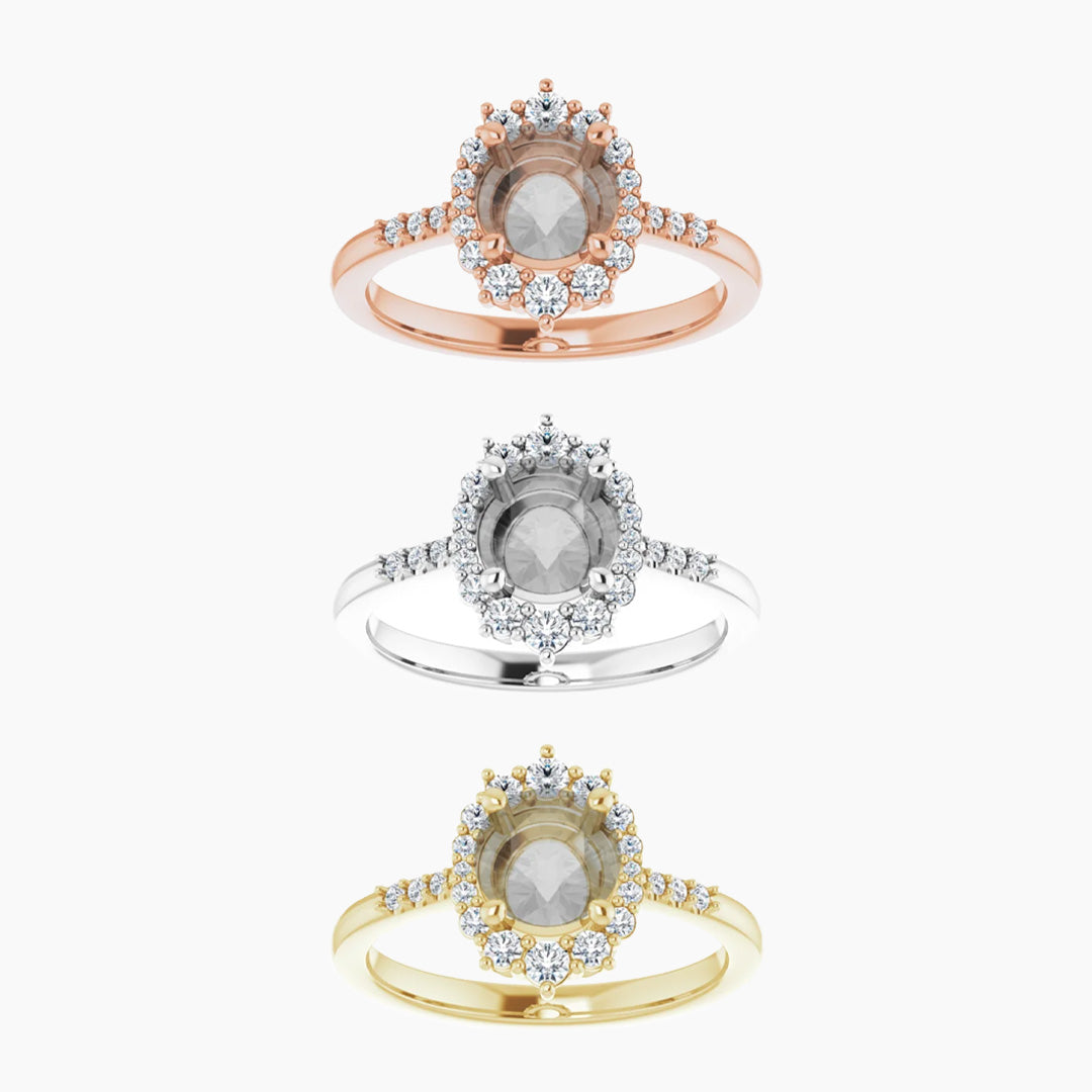 Grace Setting - Midwinter Co. Alternative Bridal Rings and Modern Fine Jewelry