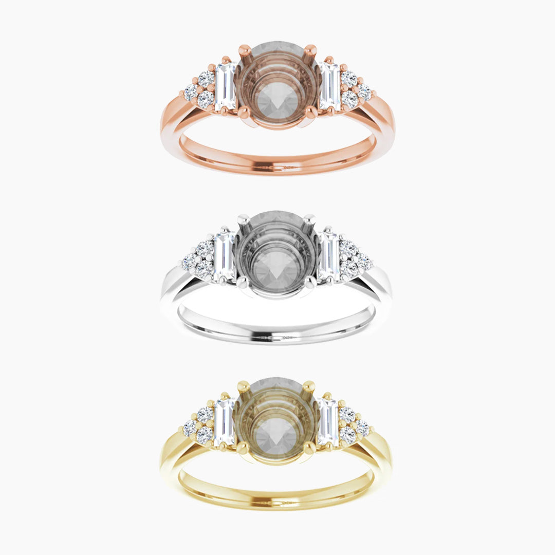Autumn Setting - Midwinter Co. Alternative Bridal Rings and Modern Fine Jewelry