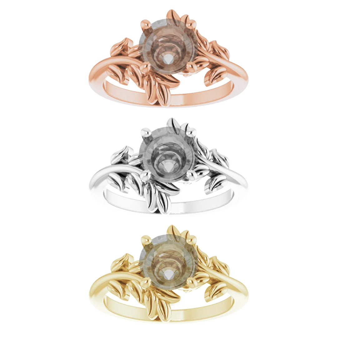 Sara setting - Midwinter Co. Alternative Bridal Rings and Modern Fine Jewelry