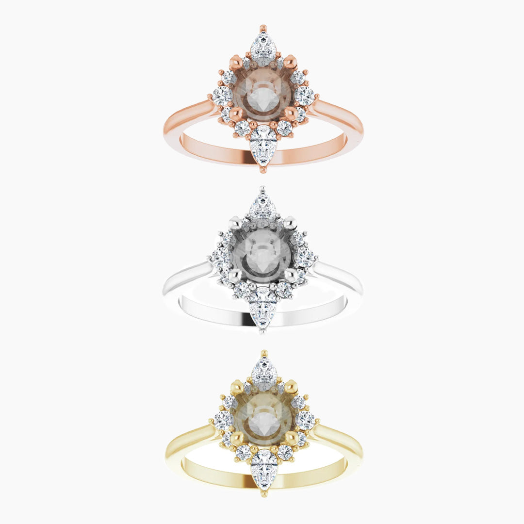 Noelle Setting - Midwinter Co. Alternative Bridal Rings and Modern Fine Jewelry