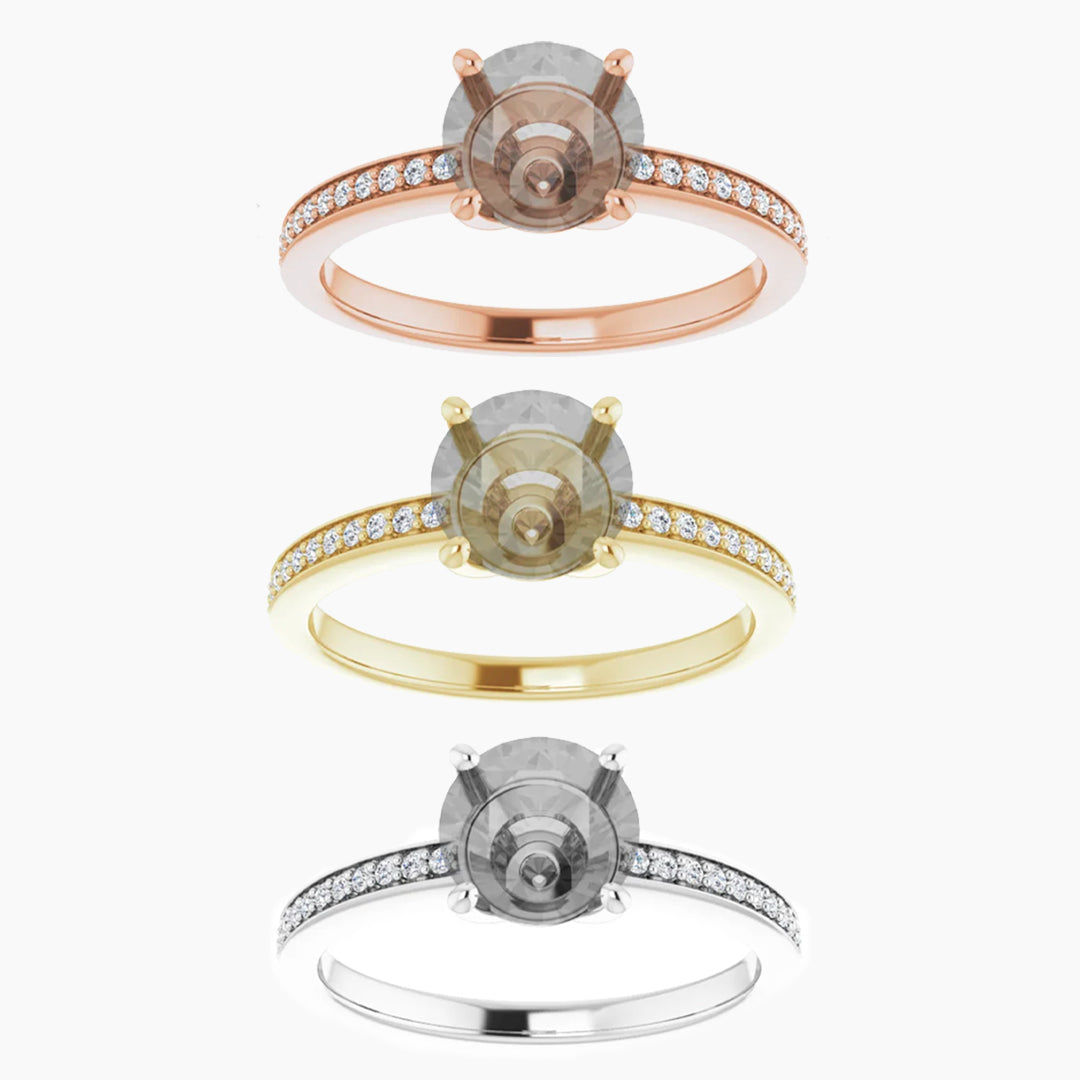 Imani Setting - Midwinter Co. Alternative Bridal Rings and Modern Fine Jewelry