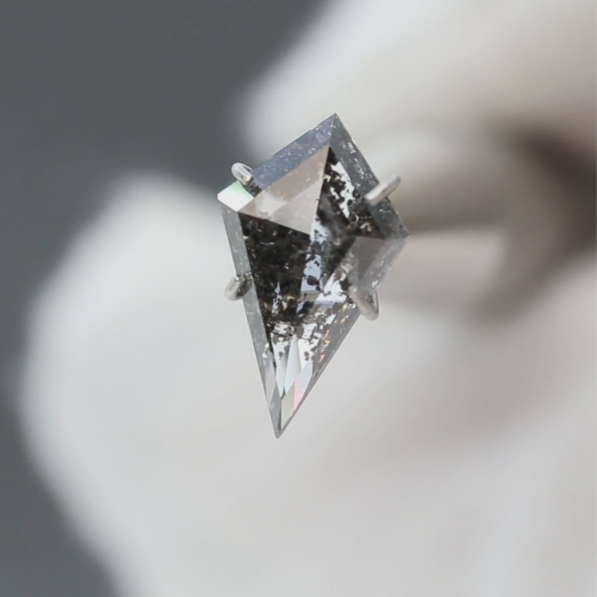 1.44 Carat Dark and Clear Celestial Kite Diamond for Custom Work - Inventory Code DCK144