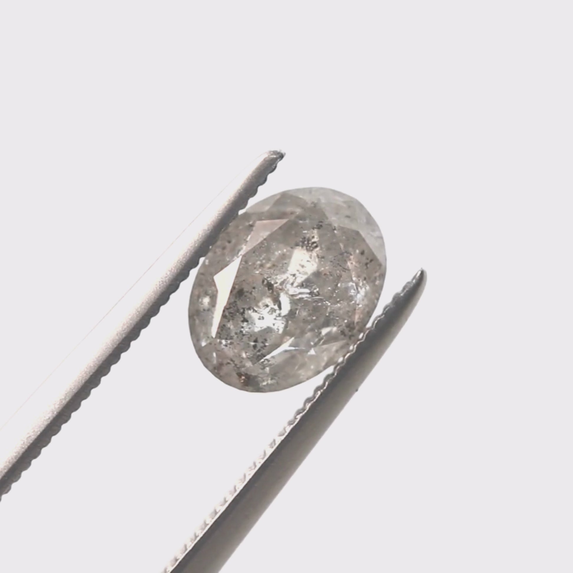 1.52 Carat Oval Gray Celestial Diamond for Custom Work - Inventory Code SGO152
