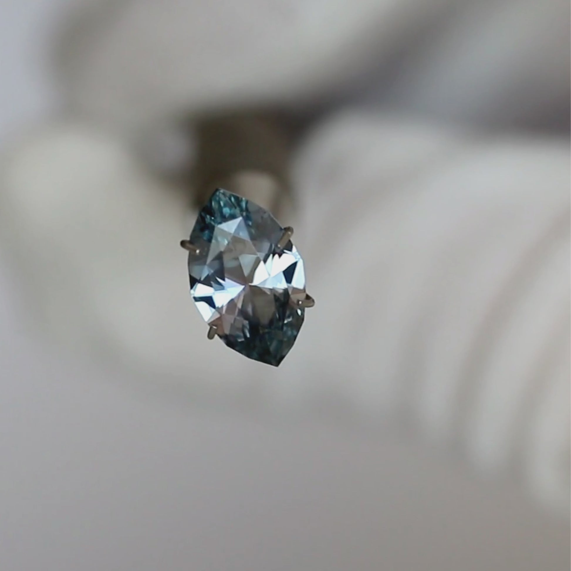 2.65 Carat Color Change Periwinkle Marquise Sapphire for Custom Work - Inventory Code PMS265