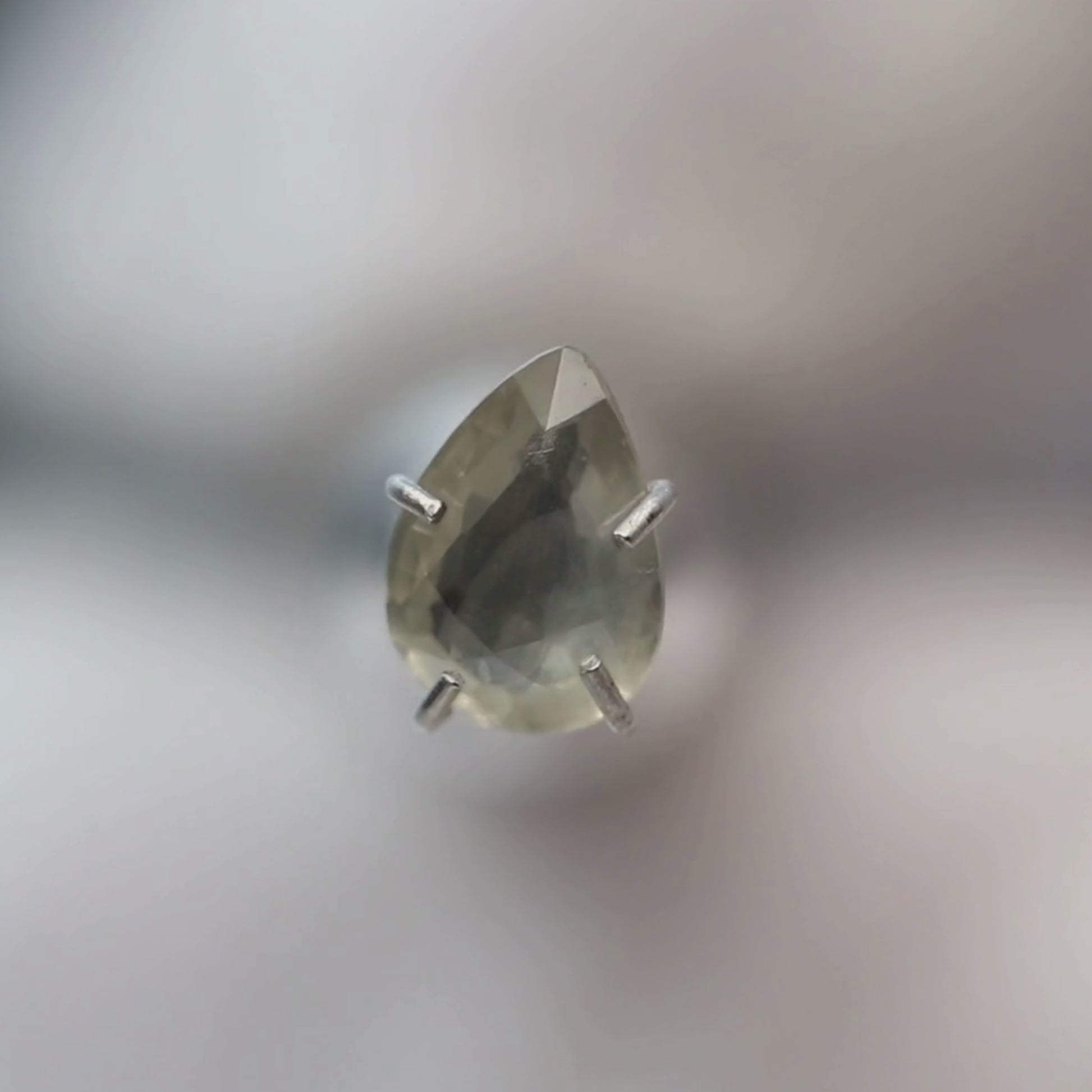 0.73 Carat Golden Pear Sapphire for Custom Work - Inventory Code GBPS073