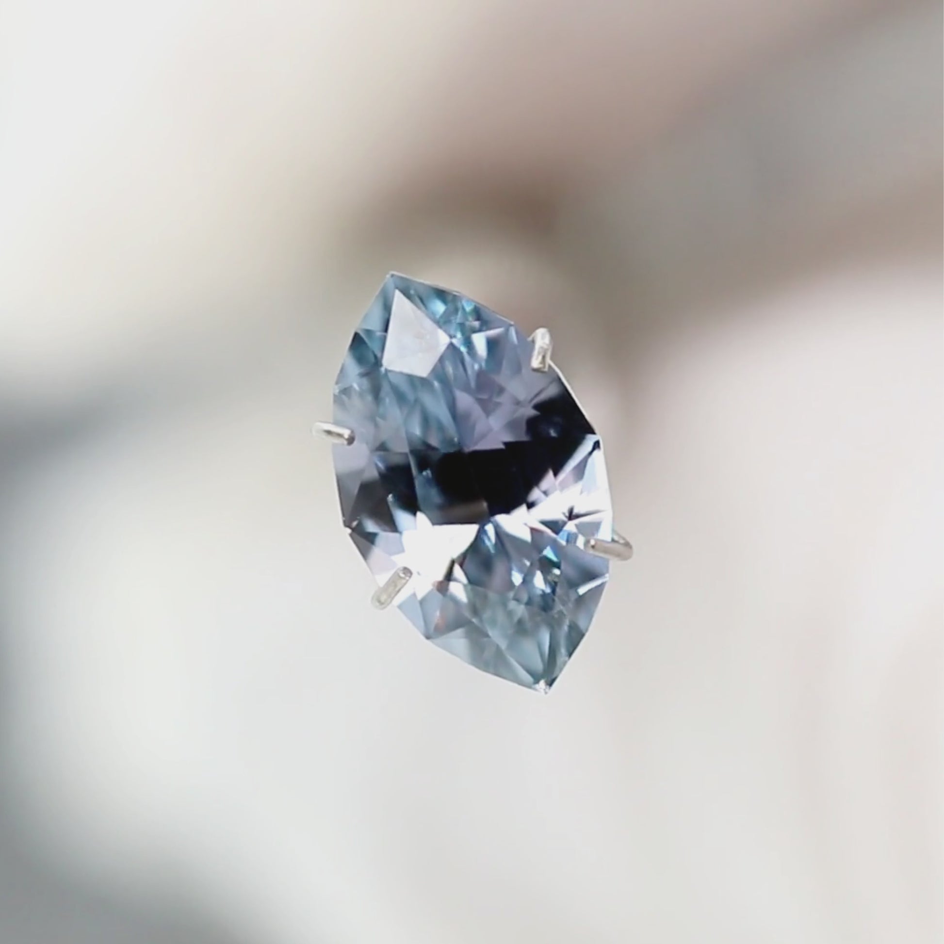 2.65 Carat Color Change Periwinkle Marquise Sapphire for Custom Work - Inventory Code PMS265