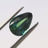 1.22 Carat Teal Green Pear Sapphire for Custom Work - Inventory Code TGPS122