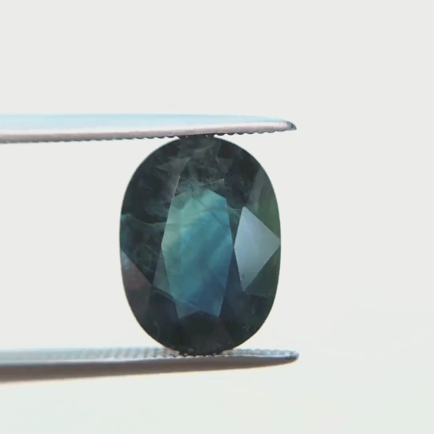 4.07 Carat Teal Oval Australian Sapphire for Custom Work - Inventory Code TOS407