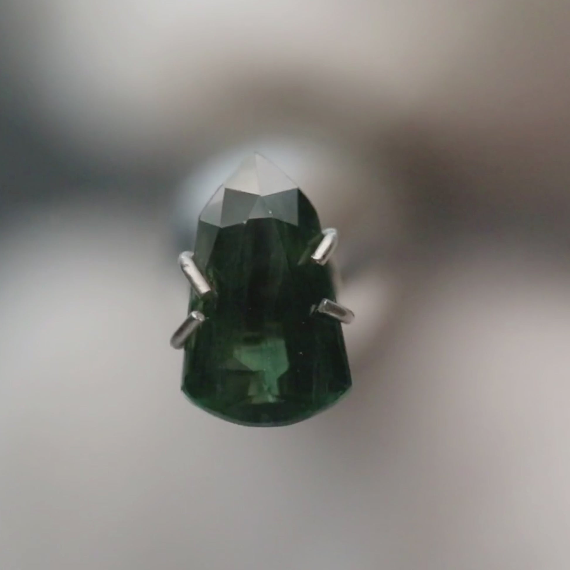 1.17 Carat Green Shield Sapphire for Custom Work - Inventory Code GSS117