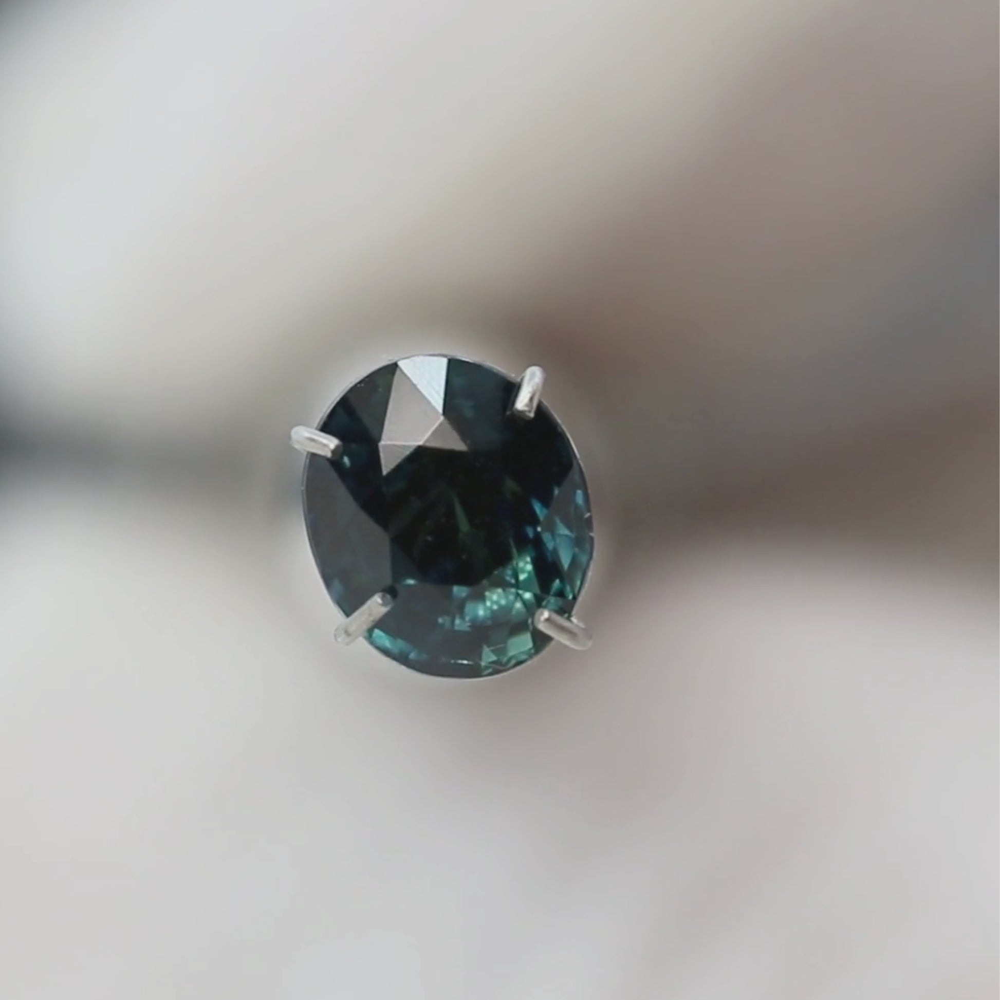 1.51 Carat Blue Oval Sapphire for Custom Work - Inventory Code BOS151