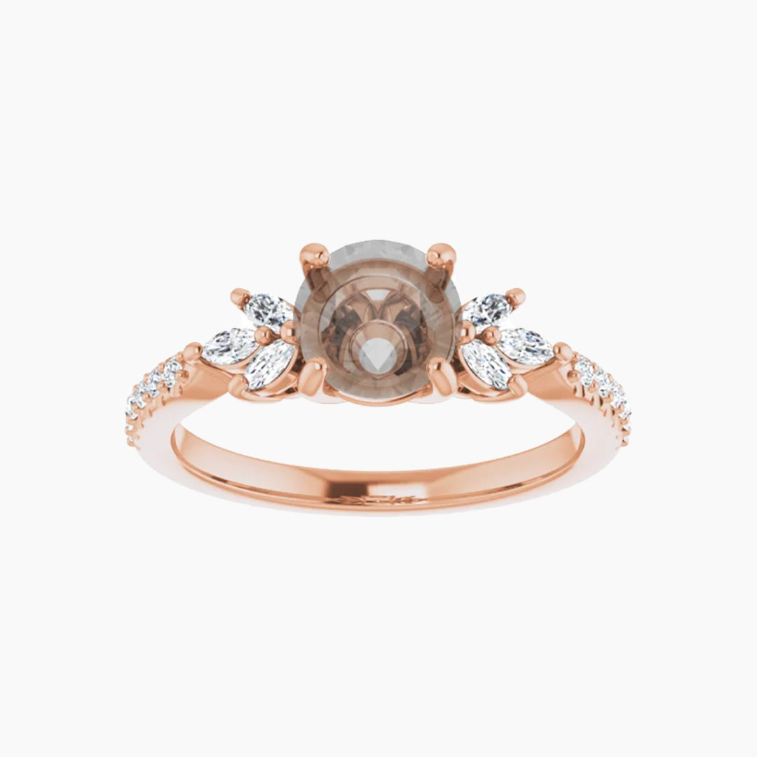 Betty Setting - Midwinter Co. Alternative Bridal Rings and Modern Fine Jewelry