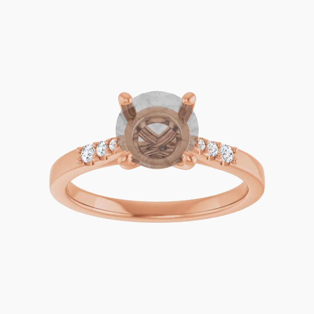 Sloan Setting - Midwinter Co. Alternative Bridal Rings and Modern Fine Jewelry