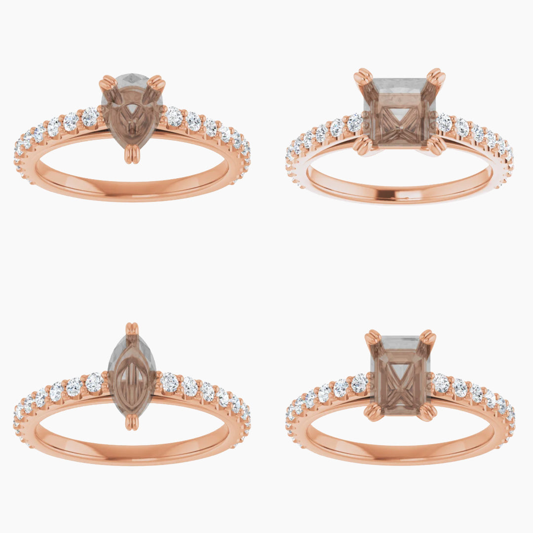 Willem Setting - Midwinter Co. Alternative Bridal Rings and Modern Fine Jewelry
