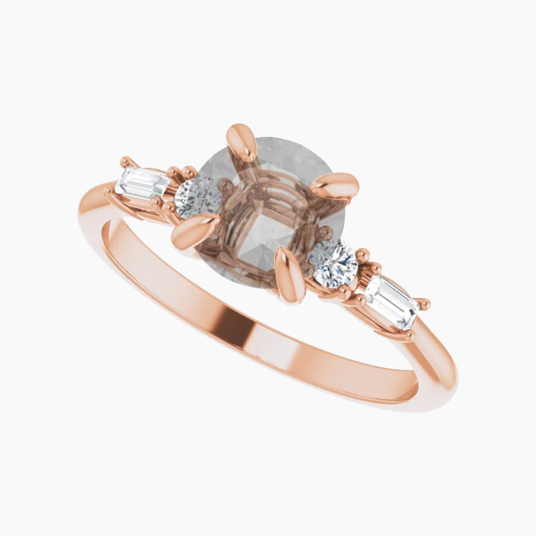 River Setting - Midwinter Co. Alternative Bridal Rings and Modern Fine Jewelry