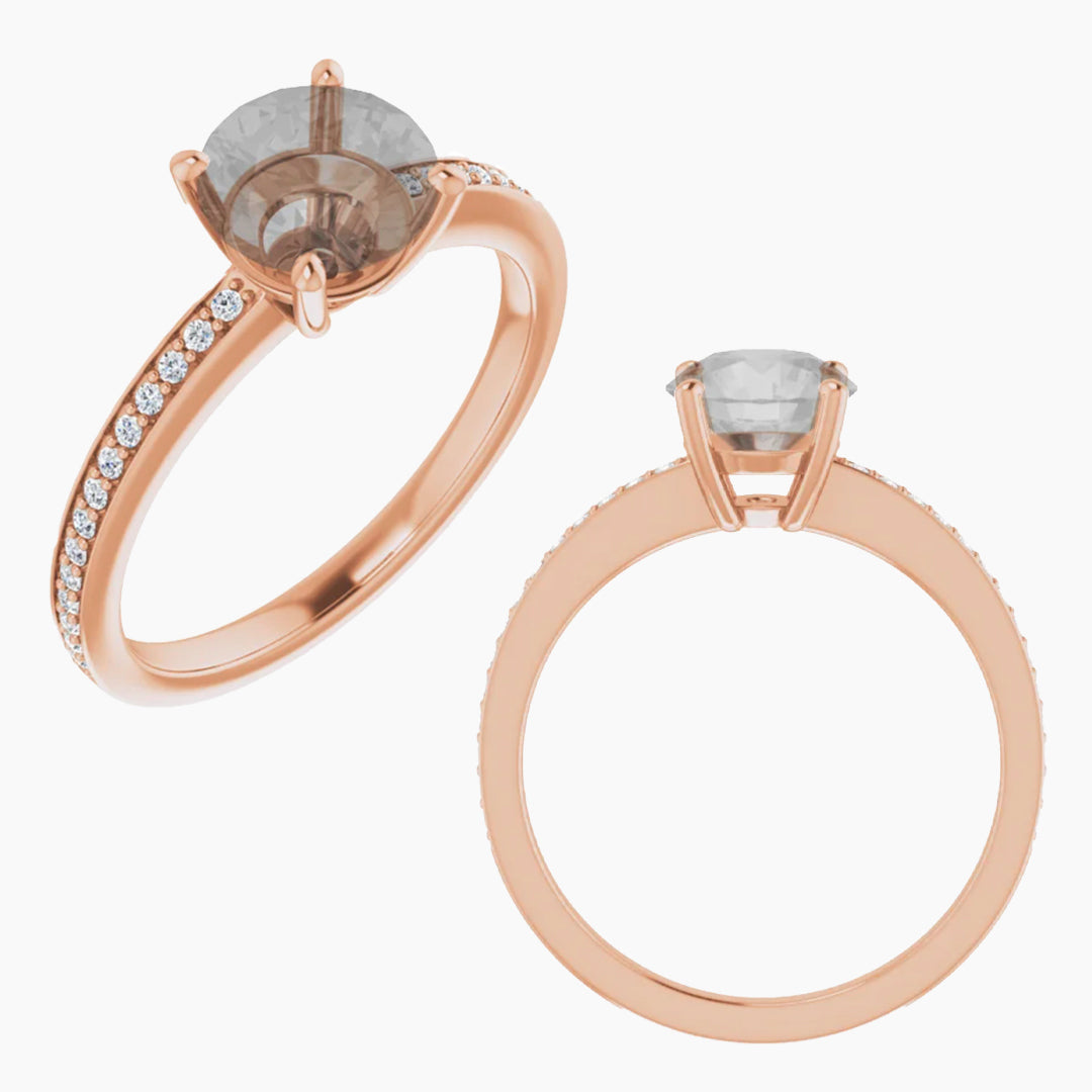 Imani Setting - Midwinter Co. Alternative Bridal Rings and Modern Fine Jewelry