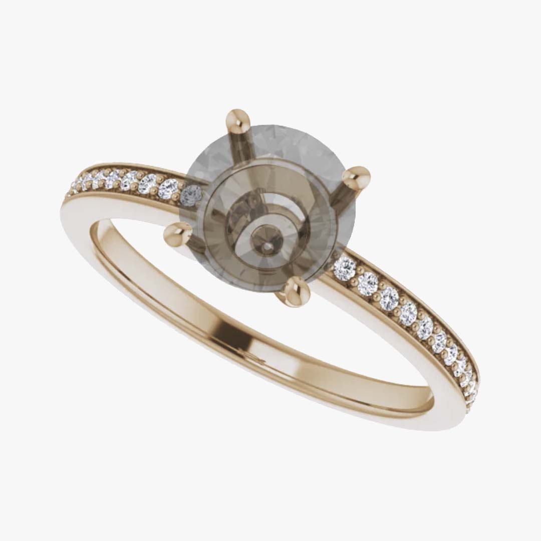 Imani Setting - Midwinter Co. Alternative Bridal Rings and Modern Fine Jewelry