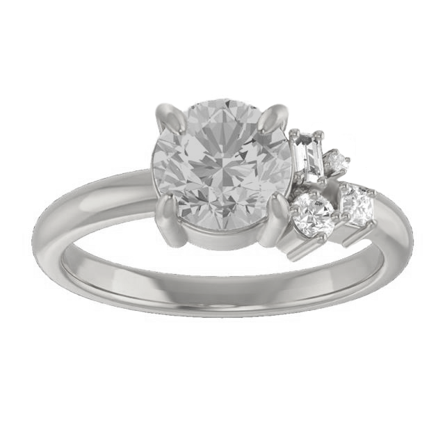 Abigail Setting - Midwinter Co. Alternative Bridal Rings and Modern Fine Jewelry