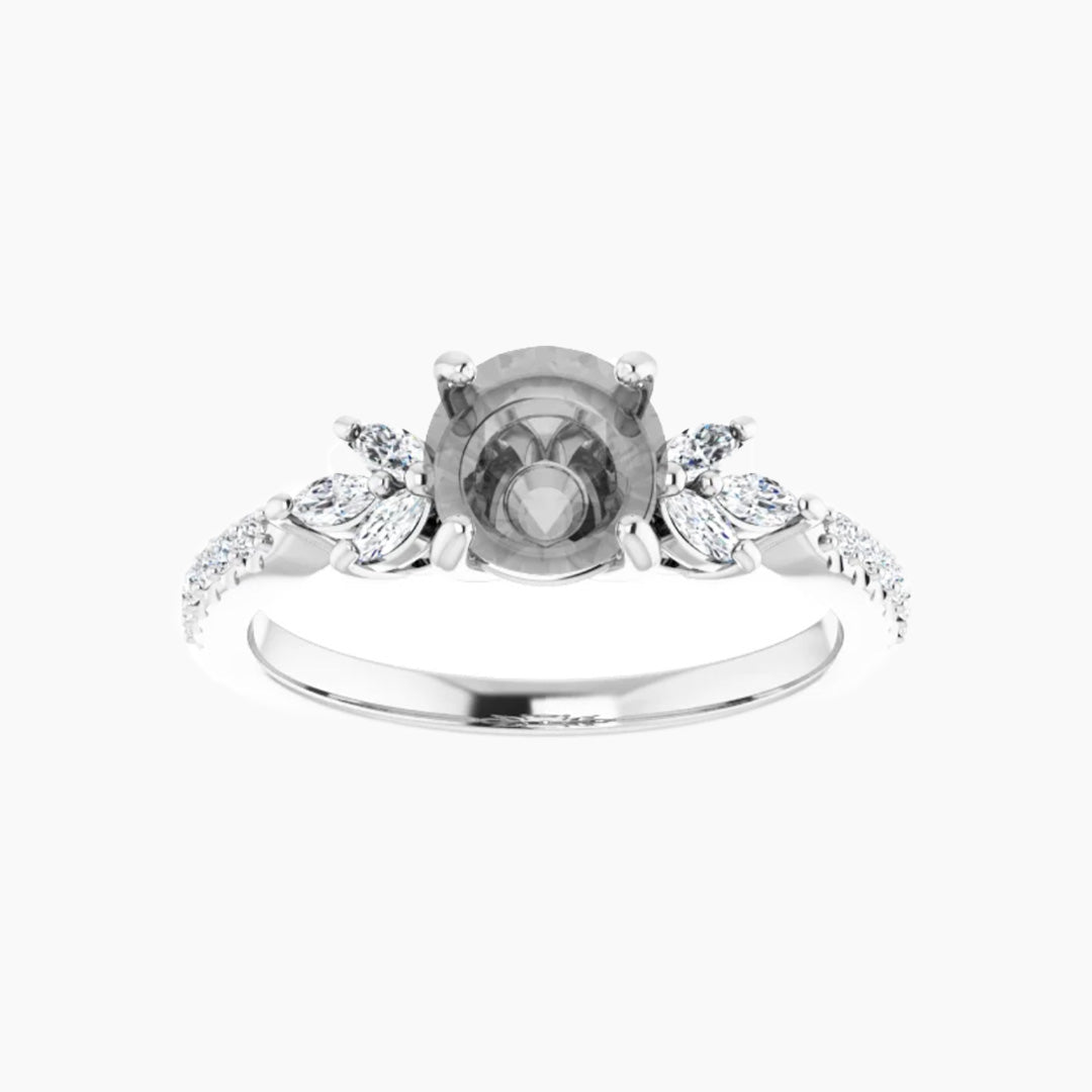 Betty Setting - Midwinter Co. Alternative Bridal Rings and Modern Fine Jewelry
