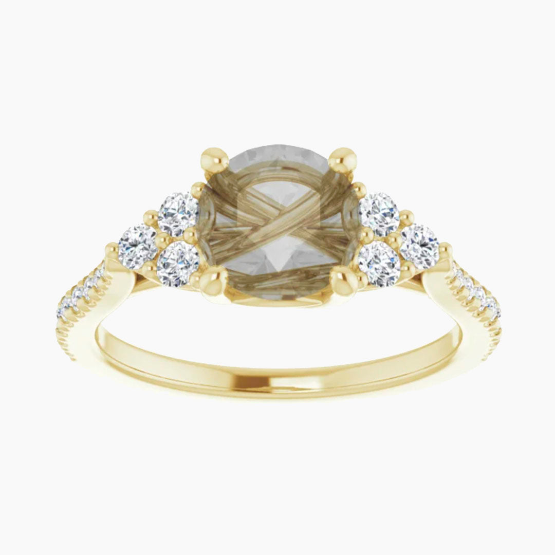 Alexandra Setting - Midwinter Co. Alternative Bridal Rings and Modern Fine Jewelry