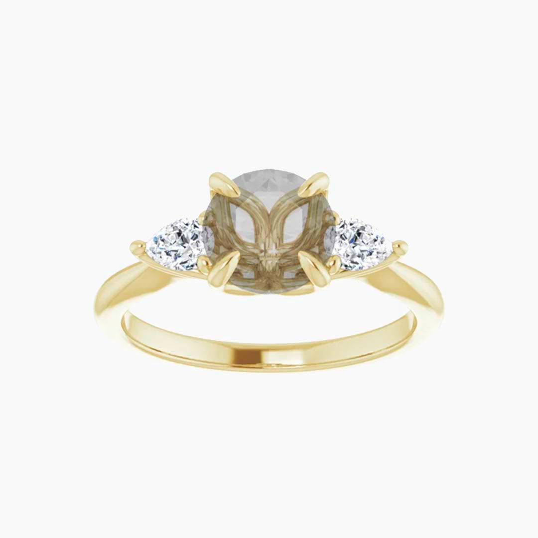 Oleander Setting - Midwinter Co. Alternative Bridal Rings and Modern Fine Jewelry