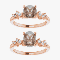 Zealan Setting - Midwinter Co. Alternative Bridal Rings and Modern Fine Jewelry