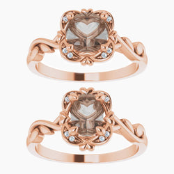 Aurora Setting - Midwinter Co. Alternative Bridal Rings and Modern Fine Jewelry