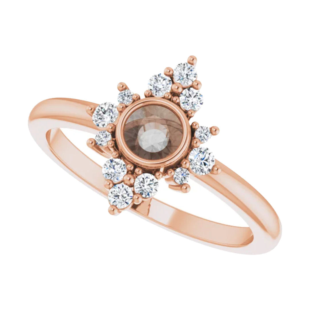 Estrella Setting - Midwinter Co. Alternative Bridal Rings and Modern Fine Jewelry