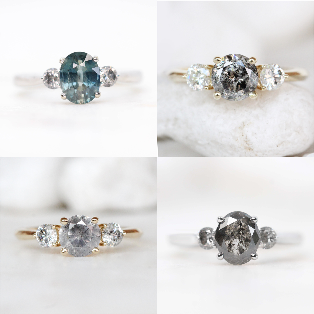 Olive Setting - Midwinter Co. Alternative Bridal Rings and Modern Fine Jewelry