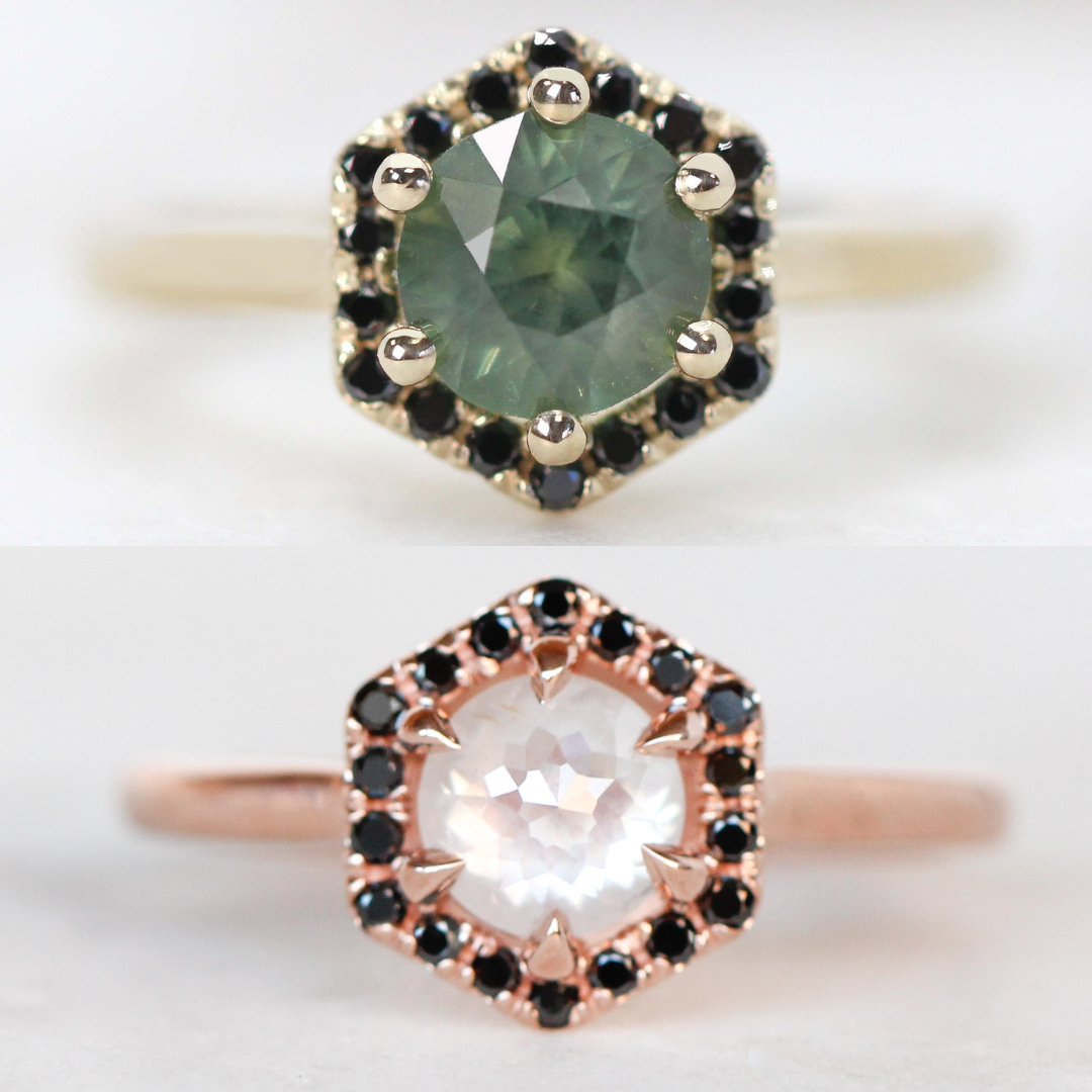 Sia setting - Midwinter Co. Alternative Bridal Rings and Modern Fine Jewelry