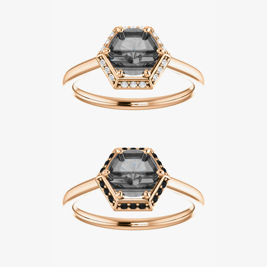 Adeline Setting - Midwinter Co. Alternative Bridal Rings and Modern Fine Jewelry