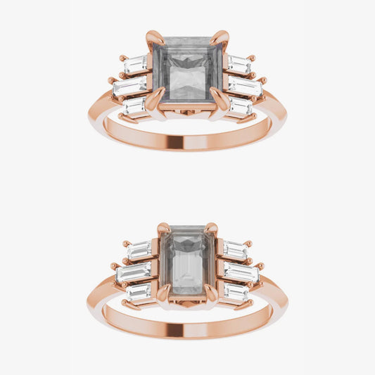 Apollo Setting - Midwinter Co. Alternative Bridal Rings and Modern Fine Jewelry