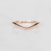 Arden wedding band - customized contour band - 14k gold of choice - Midwinter Co. Alternative Bridal Rings and Modern Fine Jewelry