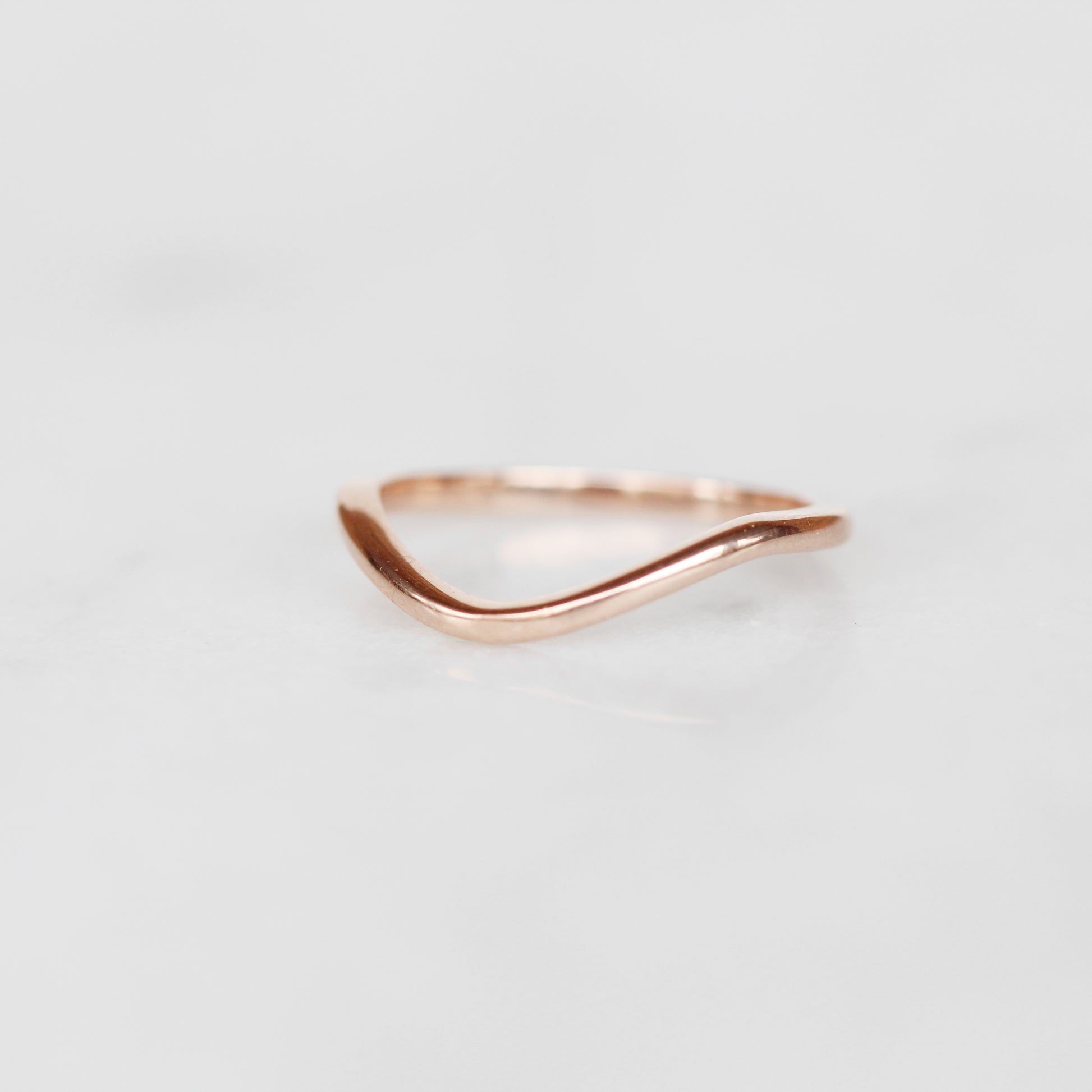 Arden wedding band - customized contour band - 14k gold of choice - Midwinter Co. Alternative Bridal Rings and Modern Fine Jewelry