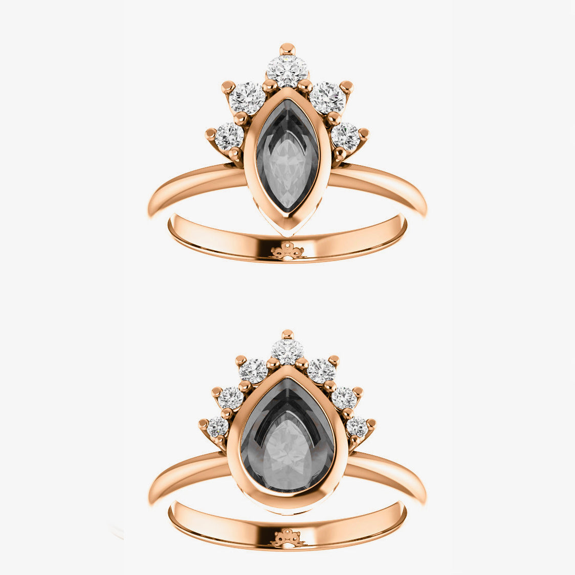 Ashlyn Setting - Midwinter Co. Alternative Bridal Rings and Modern Fine Jewelry