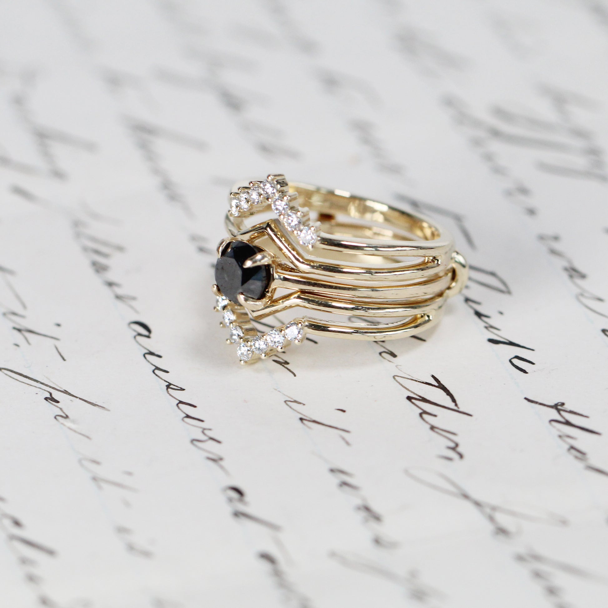 Savannah Ring Guard – Midwinter Alternative Bridal Rings and