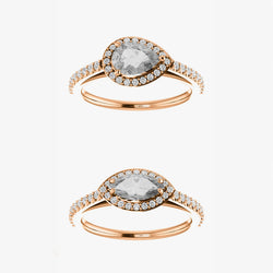 Chloe Setting - Midwinter Co. Alternative Bridal Rings and Modern Fine Jewelry