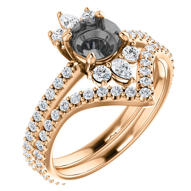 Cora Setting - Midwinter Co. Alternative Bridal Rings and Modern Fine Jewelry