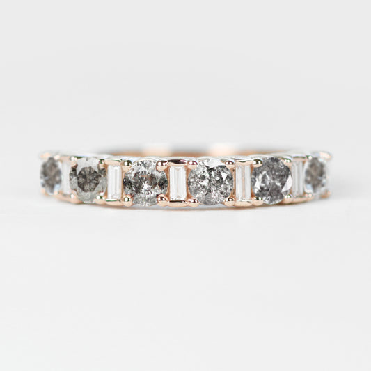 Demetria Diamond Engagement Ring Band - Celestial + white diamonds - Midwinter Co. Alternative Bridal Rings and Modern Fine Jewelry