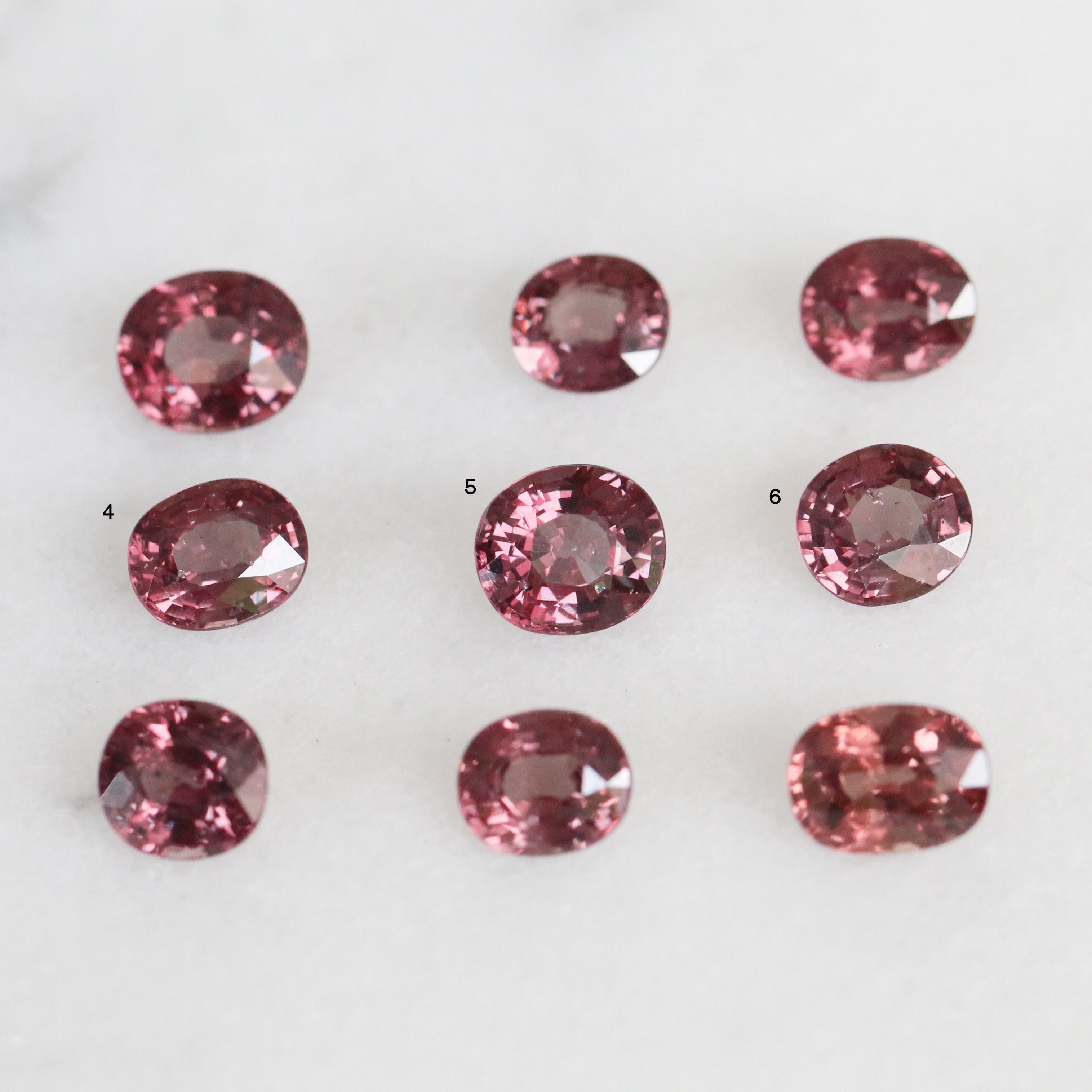 Color Change Oval Garnets For Custom Work - Inventory Code GAR200