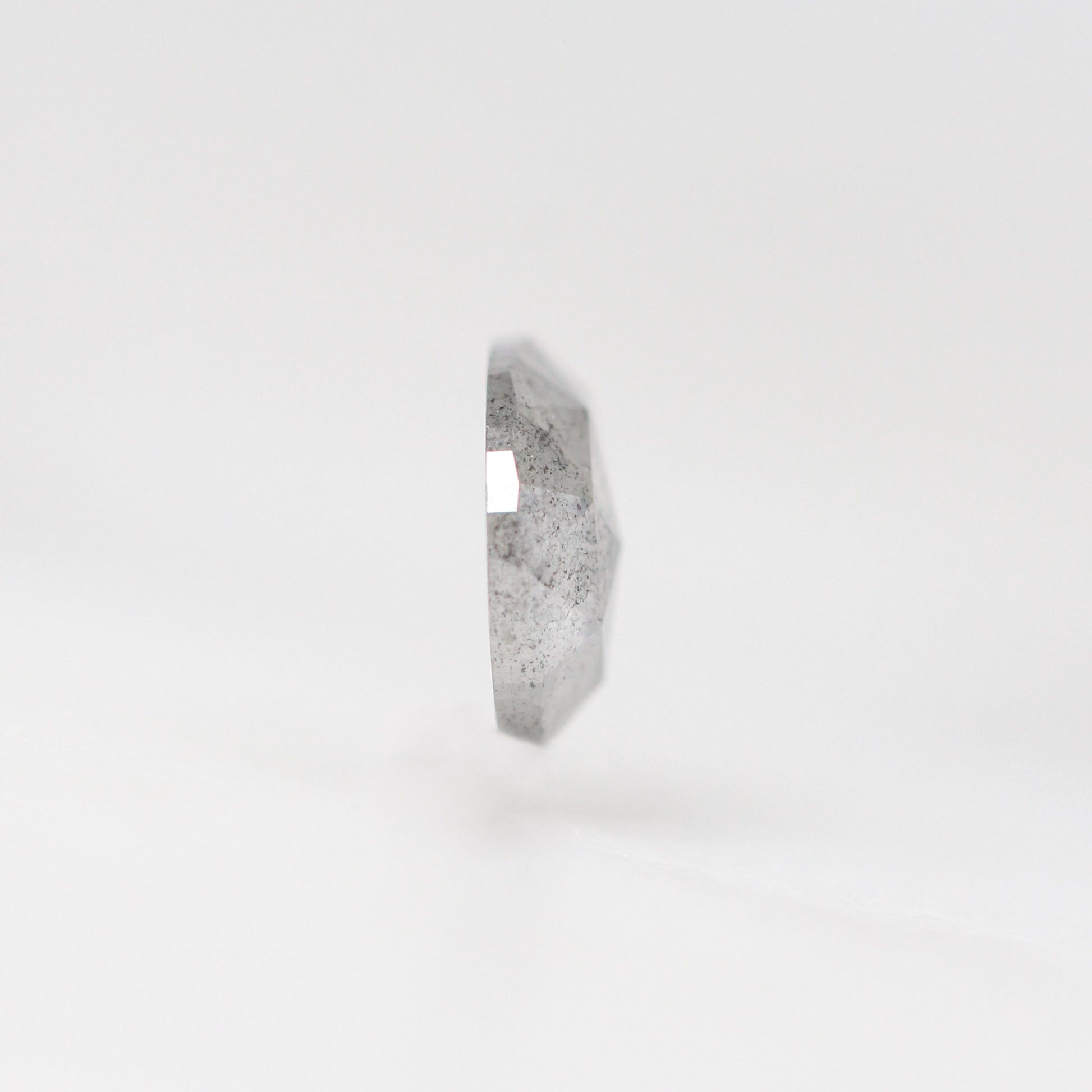 0.71 Carat Half Moon Misty Gray Celestial Diamond for Custom Work - Inventory Code MWHM071 - Midwinter Co. Alternative Bridal Rings and Modern Fine Jewelry