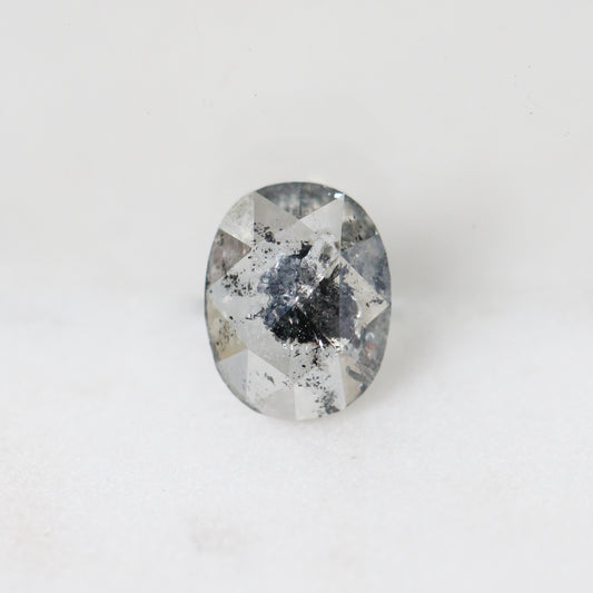 0.94 Carat Oval Dark Celestial Diamond for Custom Work - Inventory Code DCOD094 - Midwinter Co. Alternative Bridal Rings and Modern Fine Jewelry