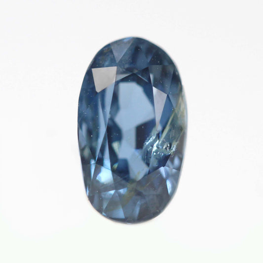 CAELEN (M) 1.20 Carat Blue Oval Sapphire for Custom Work - Inventory Code BOSAP12 - Midwinter Co. Alternative Bridal Rings and Modern Fine Jewelry